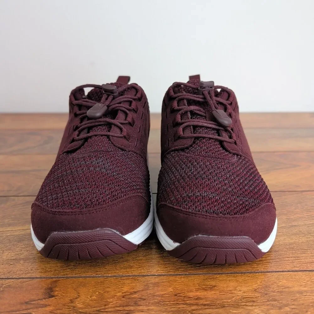 Orthofeet Sneaker Shoes Women's Size 9 2E X-Wide US Red Mesh Casual Comfort Walk